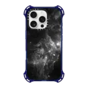 iPhone 16 Pro Bounce Case MagSafe Compatible Black Space Marble
