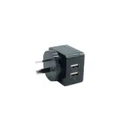 Dual USB Power Adaptor Smart Phone Charger 5V 3SIXT