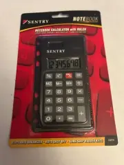 Sentry Notebook Calculator Brand New & Sealed Dual Power CA378