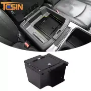 1X Center Console Storage Box Vault Safe Case Key Lock For Dodge Ram 1500 09-18