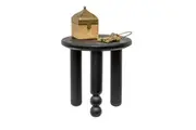 Willow & Silk 38cm Round Wooden Avoca Coffee/Side Table Furniture Home Decor