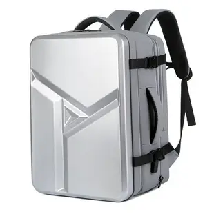17.3寸大容量硬殼雙肩包旅行背包PS5收納干濕分離旅游商務電腦包