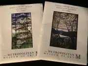 The Metropolitan Museun Tea Towels, Tiffany's Dogwood & Magnolias and Irises