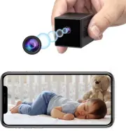Hidden Camera Mini Spy Camera, 4K WiFi Mini Hidden Spy Cam for Home Security
