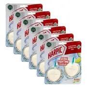 2x 2pc Harpic Bathroom Toilet Cleaner Germ Fighting Block w/ Hook Bleach Lime