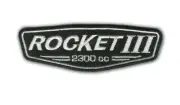 Rocket III 2300cc Hook/Loop Tactical Patch Badge Est. 3.5"