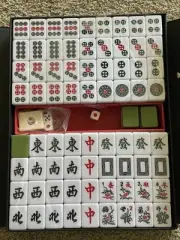Yellow Mountain Imports YMI Chinese Mahjong Game Set - Never Used