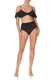 FRILL OVER SHOULDER TOP COBRA KING