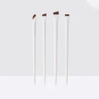 4pcs Thickened Tube Eye Makeup Brush Set Cosmetic Brushes Brow Contour