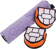 1 Set Shark Floor Scrubber Accessories Vacuum Parts Filter Vacuum Cleaner Replacement Brush for Wet Dry Vacuum Wet Dry Vacuum Brush Roller Vacuum Brush Roller Kit Cotton ULDIGI