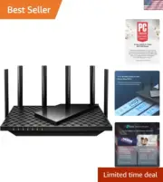 Tri-Band WiFi 6E Router Archer - Gigabit Wireless Internet Router, ax Router ...