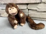 VTG Folktails Folkmanis Furry Folk Full Body Hand Puppet Plush Chimp Monkey NWOT