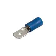 Narva Insulated Blade Terminals - Male 6.3x0.8mm Pack of 100 56122