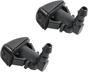 2 Pack Car Windshield Washer Wiper Water Jet Spray Nozzle Windscreen Washer Jets，for Fusion/Focus 2008-2012