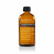 Natio Sports & Muscle Recovery Massage Oil 200ml