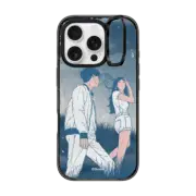 iPhone 16 Pro Impact Ring Stand Case MagSafe Compatible windy day by shinkiru