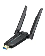 AXE5400 WiFi 6E USB Adapter, Tri-Band Long Range USB WiFi Adapter for Desktop