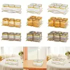 Serving Tray Candy and Nut Dishes Storage Container Multifunctional with Lid