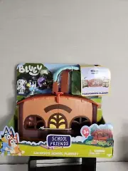 Bluey School Friends Calypso's School Playset 3" Chloe Figures 10 Play Piece New