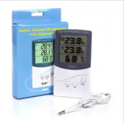 ALARM CLOCK KI TA318 INDOOR OFFICE DIGITAL THERMOMETER HYGROMETER HUMIDITY METER