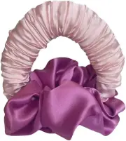 Lazy Scrunchie Hair Curler Hairband,No Heat Ponytail Hairband Hair Curler Hairba