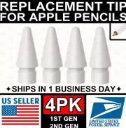 4pk Tips for Apple Pencil Replacement 1st Gen 2nd Gen Pen iPad Pro Nib iPencil
