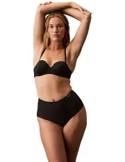 [Calvin Klein] Second Skin Smoothing Brief in Black
