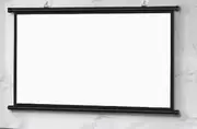 Manual Projector Screen, Projection Screen Pull Down, Movie Screen with Retractable Design for Indoor Outdoor Home Theater Movie Night(185x104cm/73x41in)