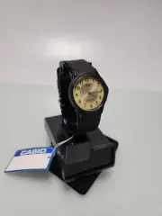 Casio Black & Gold Analog Watch - C7