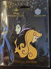 Whatnot Exclusive Pink a la mode Maleficent And Aurora Disney Pin LE 300