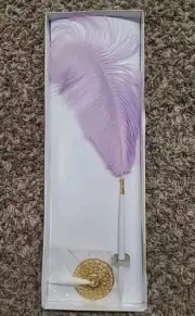 Feather Pen 14" Lilac.