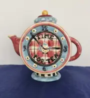 Vintage Debbie Mumm Hand Painted Teapot Time for Teapot (By SAKURA)