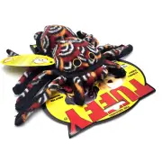 Tuffy Tarantula Durable Soft Toss Tug & Shake Dog Toy 10x7