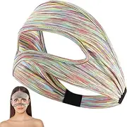 Face for VR Headset - Sweat-Proof VR Facial Pad,Breathable VR Sweat Bands with Elastic Bands Design Washable Face Pad for Better Virtual Reality