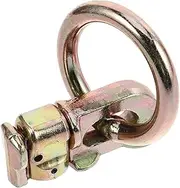 Zerodeko Heavy Duty Track Mount Vertical Tie down Hook Ring Tie Downs Cargo Lashing Rings