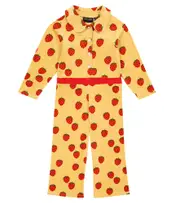 [Mini Rodini] Mini Rodini Printed velour jumpsuit Y 10/11 yellow