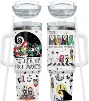 34HD Mother of Nightmares Tumbler with Handle & Straw, 40oz Stainless Steel