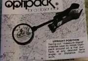 OPTIPACK Hands Free Vintage Telescopic Magnifying Glass USA NOS