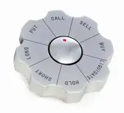 WALL STREET DECISION MAKER PAPERWEIGHT - BROKERAGE OFFICE DESK ACCESSORY