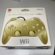 Golden Classic Controler Pro Nintendo Wii Club Nintendo not for sale Jp import