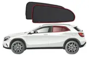 Genuine SNAPSHADES Car Rear Window Shades for Mercedes-Benz GLA-Class 1st Gen...
