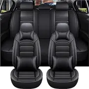 Interior Accessories Car Accessories Seat Cover Seat Set for Driver Seat and Passenger Seat Cushion for CRV 2015 2016 2017 2018 2019 2020(Style 23-9pcs)