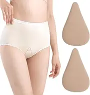 IKOPFLN Pack of 2 Women's Panty Liners, Camel Toe Concealer, Camel Toe Concealer, for Women, Leggings, Swimwear, Multicoloured, A