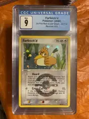 Pokémon Fire Red & Leaf Green CGC 9 Farfetch’d