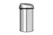 Touch Bin 60L Matt Steel
