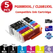 5x Generic Canon 680XL 681XL Ink For TR7560 TR8560 TS6160 TS-8160 TS9160 TS9560