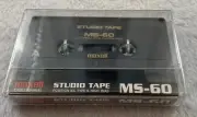 Maxell Professional MS-60 Blank Cassette Studio Tape Sealed