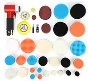 Vomeko Car Buffer Polisher,Grinding Machine Polishing,AT 1500R48Polishing Buffer Waxer Sander Machine,for Car Detailing, Boat Sanding, Polishing and Waxing (European air nozzle)