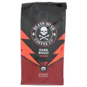 Organic Ground Coffee Dark Roast 10 Oz(Case Of 6)