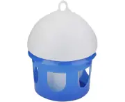 Pigeon Feeder Large Capacity Automatic Bird Pigeon Feeder Water Dispenser Waterer Pet Parrot Water Feeder Drinker Pigeon Drinking Fountain Cage1pcblue